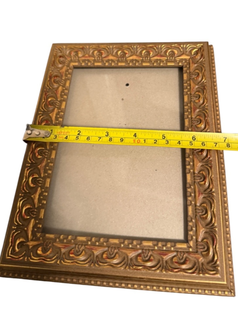Ornate Gold Picture Frame with Glass – Vintage Style - Picture 6 of 16